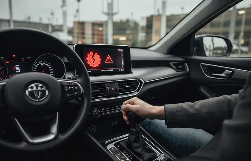 دلایل خرابی سلکتور گیربکس اتوماتیک