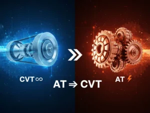 تفاوت گیربکس CVT و AT